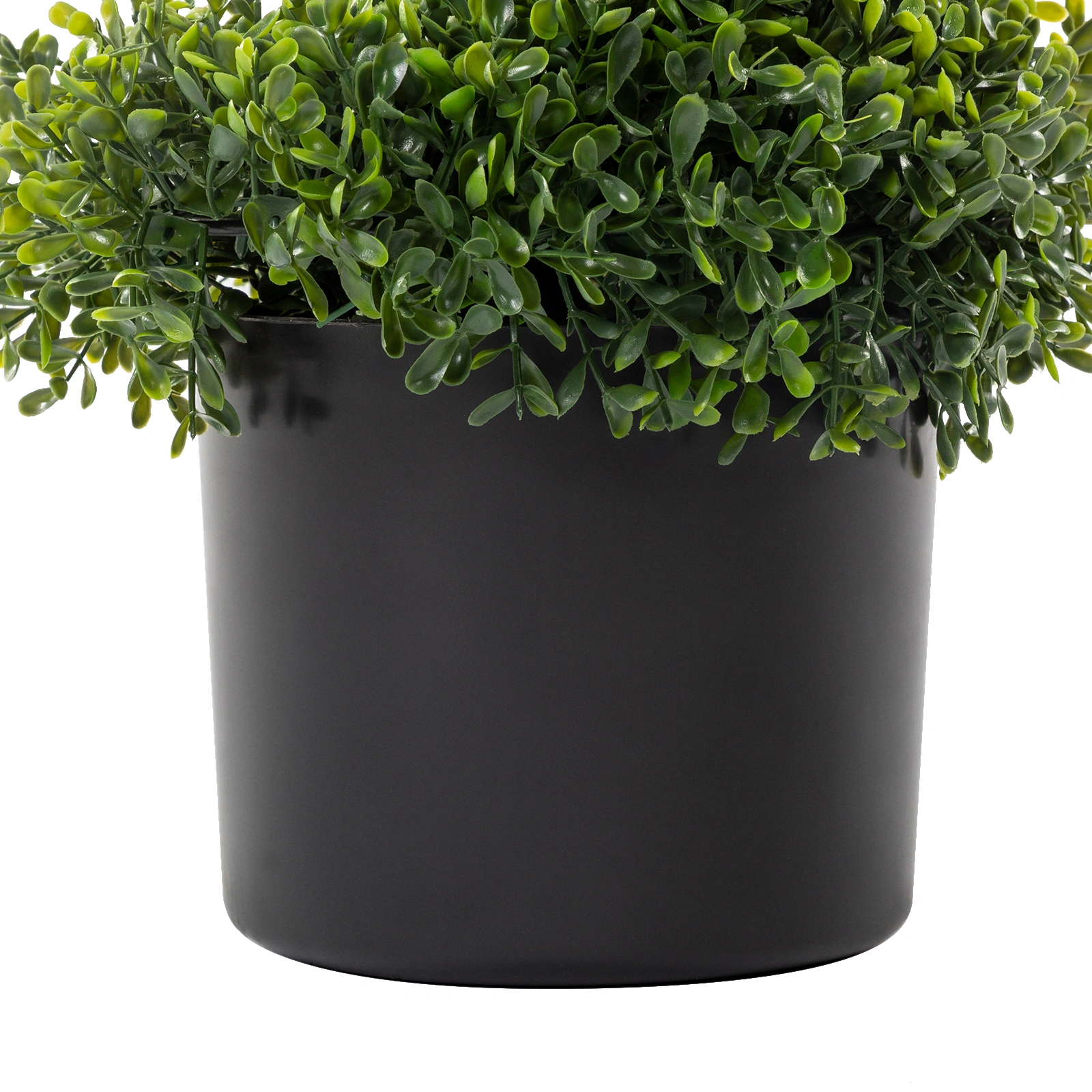 2pcs Green 115cm Spiral Boxwood PVC Artificial Tree view 7