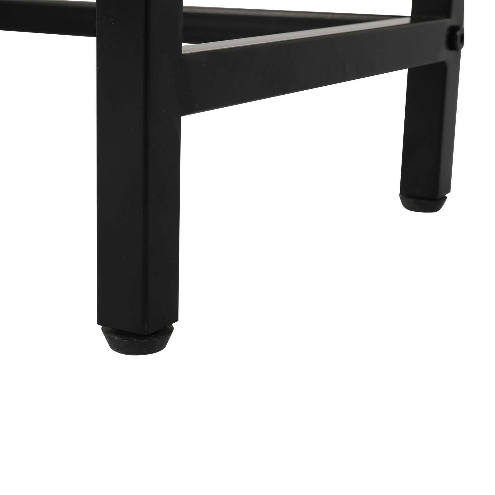 Retro Style MDF With Triamine Iron Frame Sliding Door Three-Layer Rack Bathroom Cabinet view 16