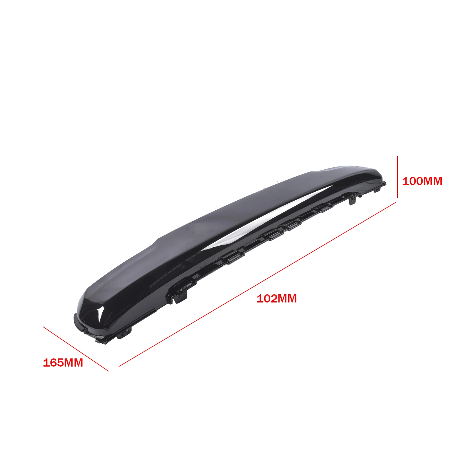 Front Bumper Trim Black 51117337791 Replacement for Mini Cooper F55 F56 2014-2021, F57 2016-2021 view 10
