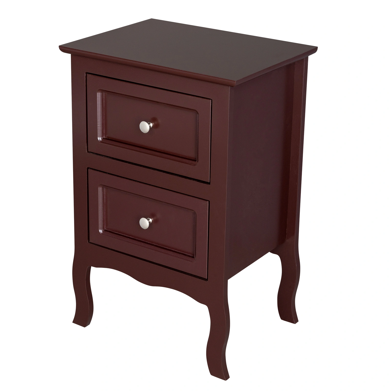 2pcs Country Style Two-Tier Night Tables Large Size Grown view 9