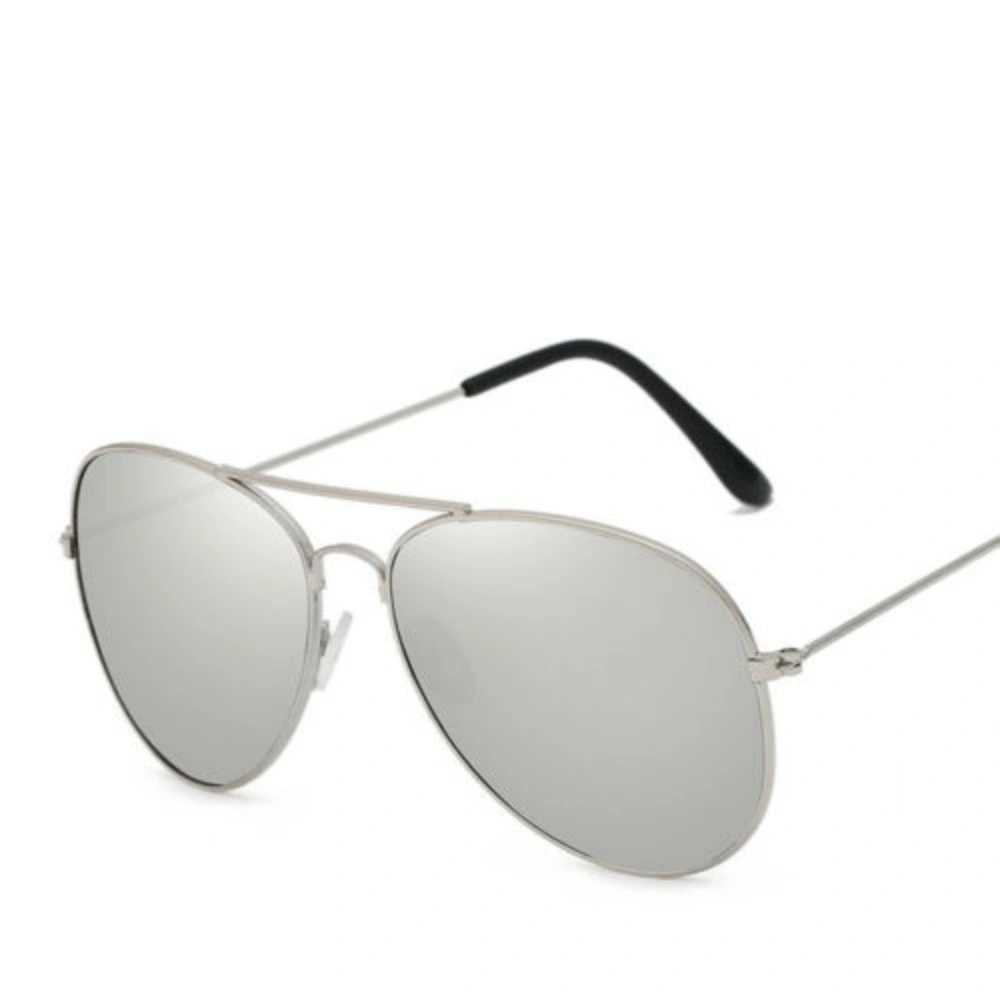 Polarized Sunglasses for Men Women Unisex, Vintage Retro Mirror Lens Pilot Aviator Sunglasses UV400 Protection view 4