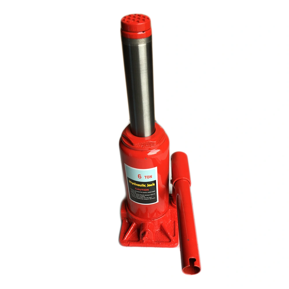 6 Ton Hydraulic Bottle Jack Red view 2
