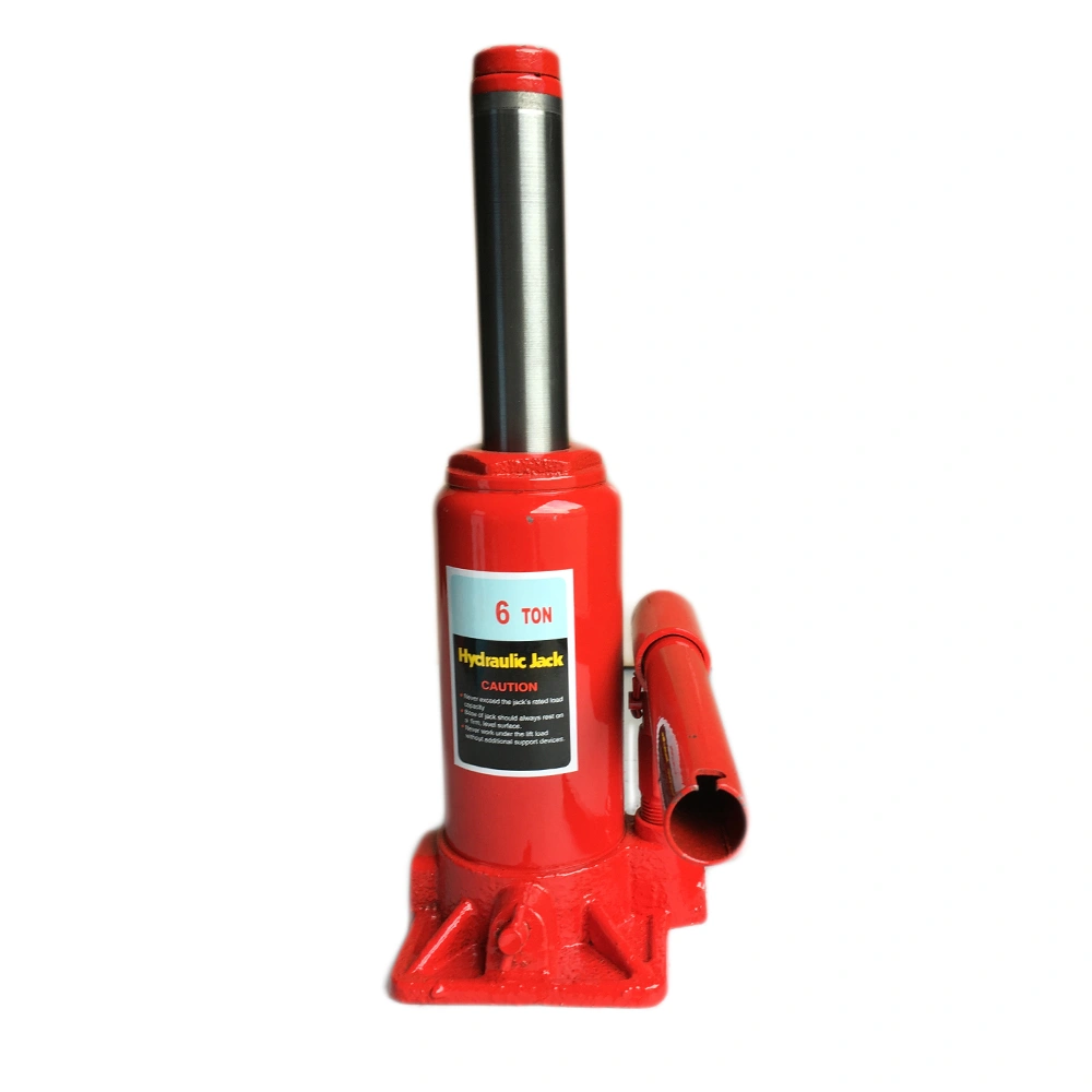6 Ton Hydraulic Bottle Jack Red view 3