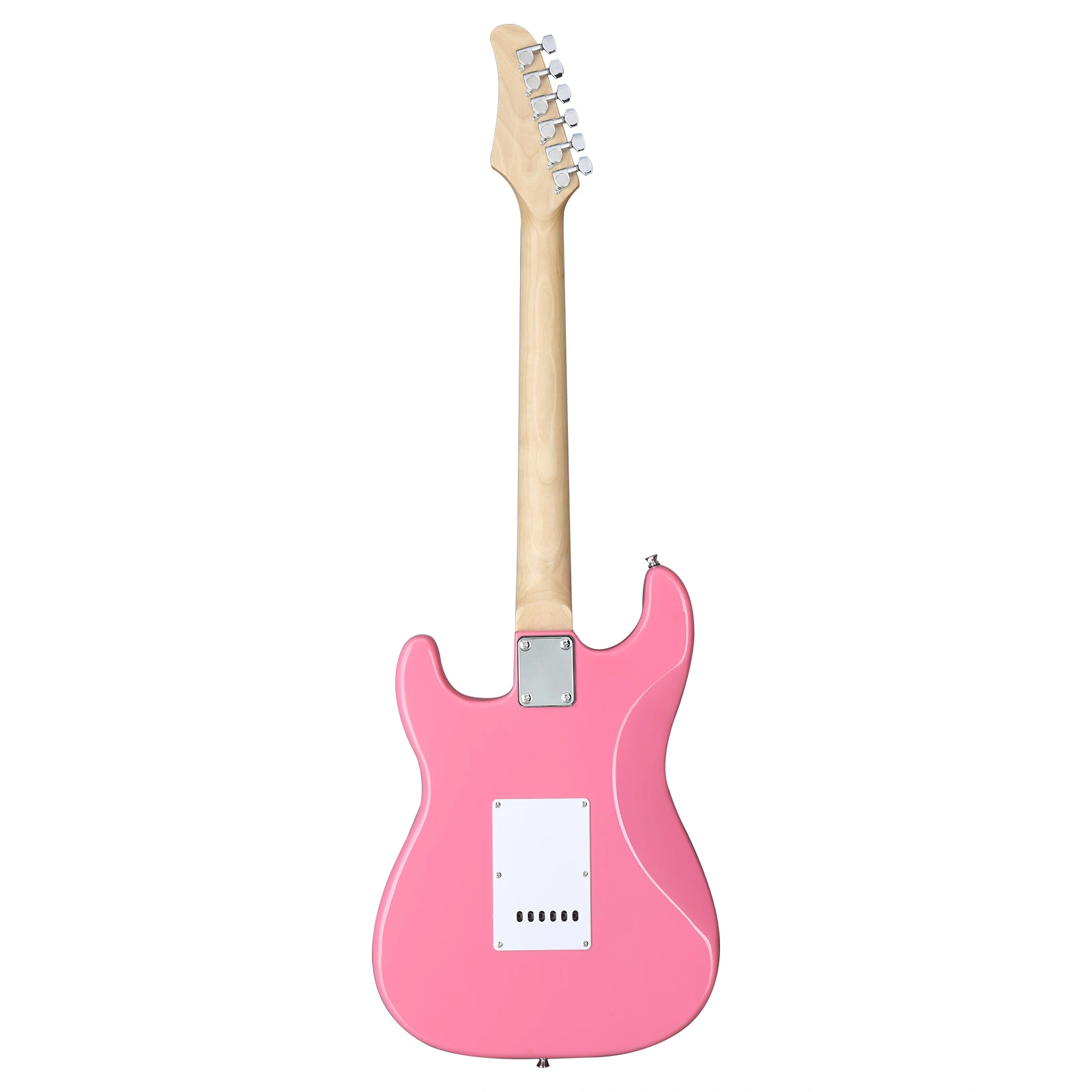 KST Stylish H-S-S Pickup Electric Guitar Kit with 5W AMP Bag Guitar Strap Strings rose red view 10