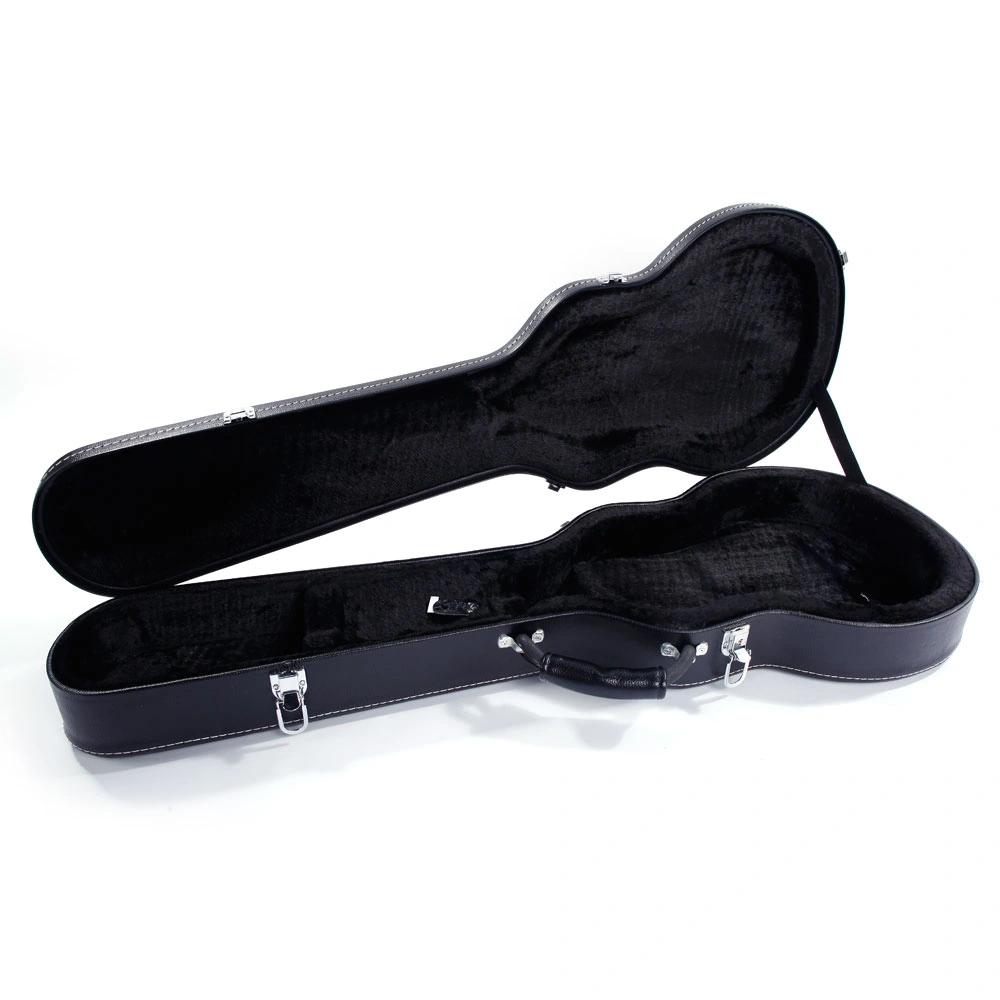 High Grade Electric Guitar Hard Case for GLP Style Electric Guitar Microgroove Bulge Surface Black view 14