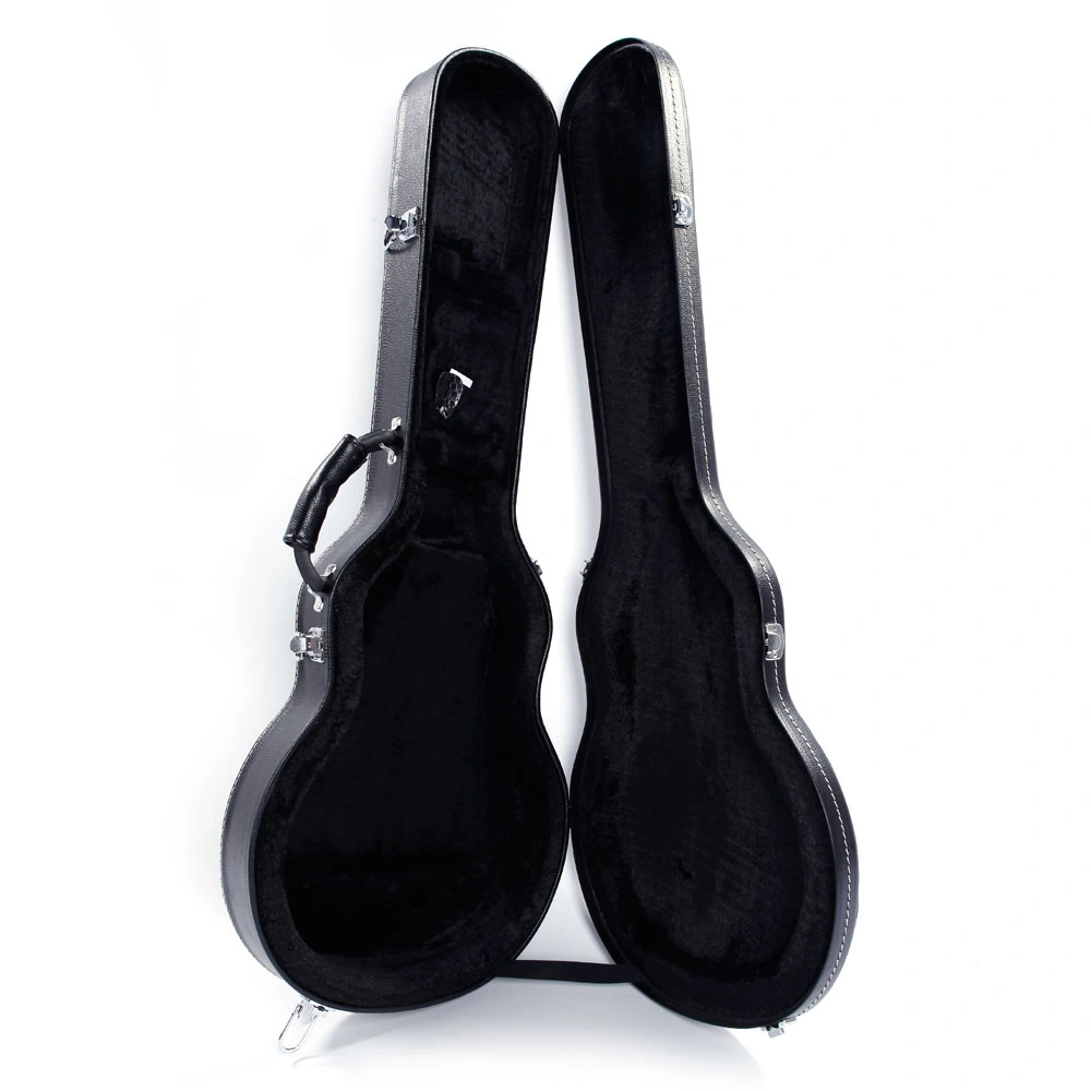 High Grade Electric Guitar Hard Case for GLP Style Electric Guitar Microgroove Bulge Surface Black view 4
