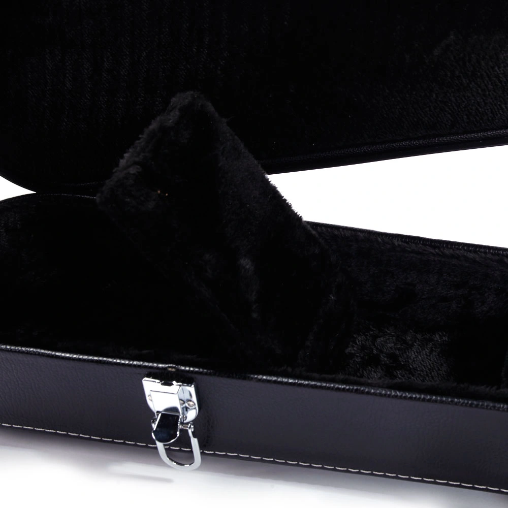High Grade Electric Guitar Hard Case for GLP Style Electric Guitar Microgroove Bulge Surface Black view 5