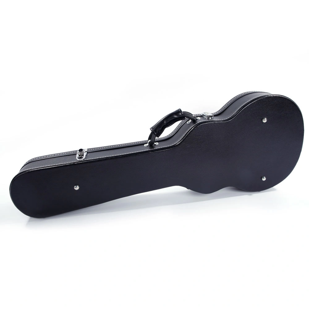 High Grade Electric Guitar Hard Case for GLP Style Electric Guitar Microgroove Bulge Surface Black view 7