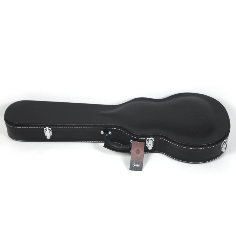High Grade Electric Guitar Hard Case for GLP Style Electric Guitar Microgroove Bulge Surface Black view 9