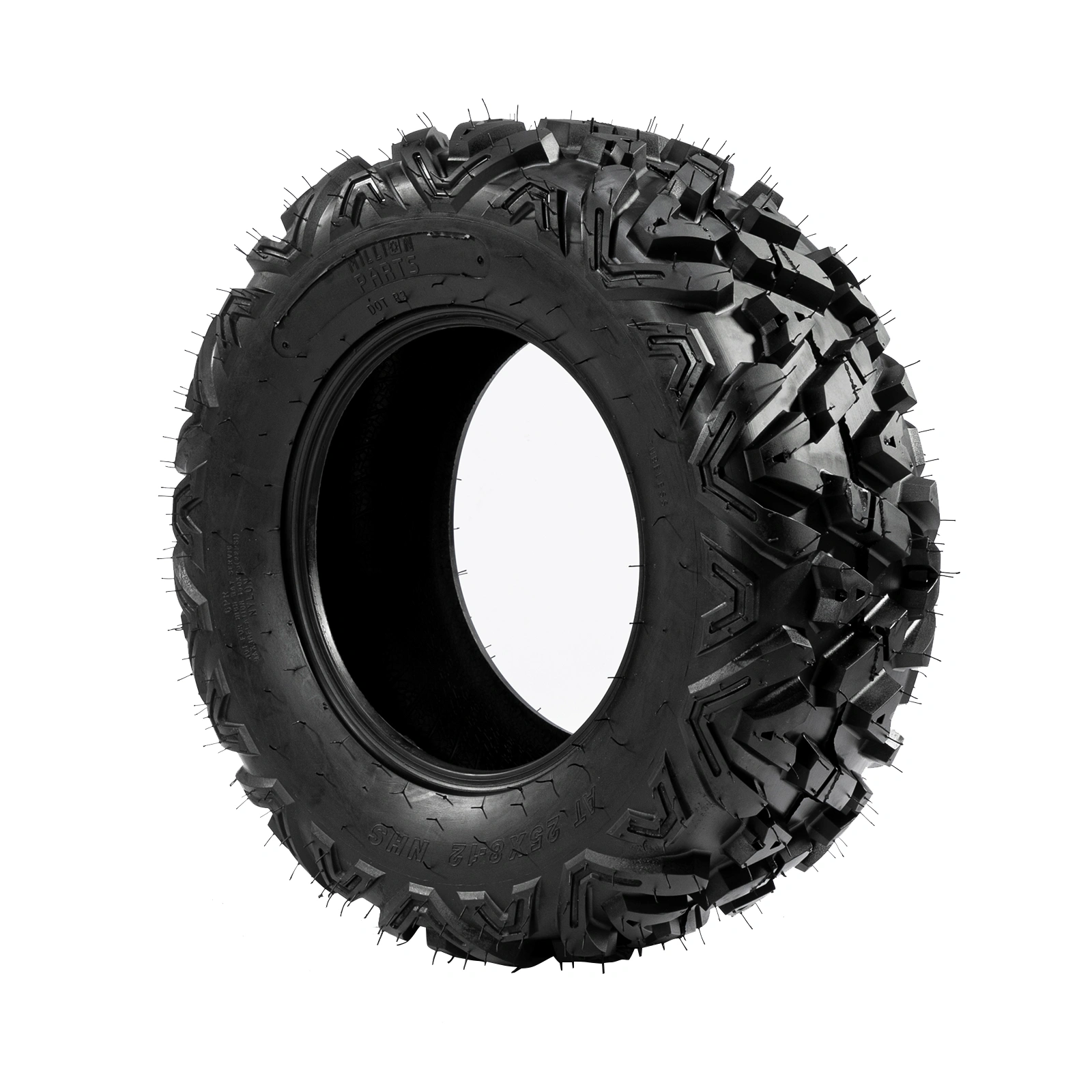 Complete Set of 4 All Terrain ATV UTV Tires 25x8-12 Front & 25x10-12 Rear 6PR Tubeless view 17