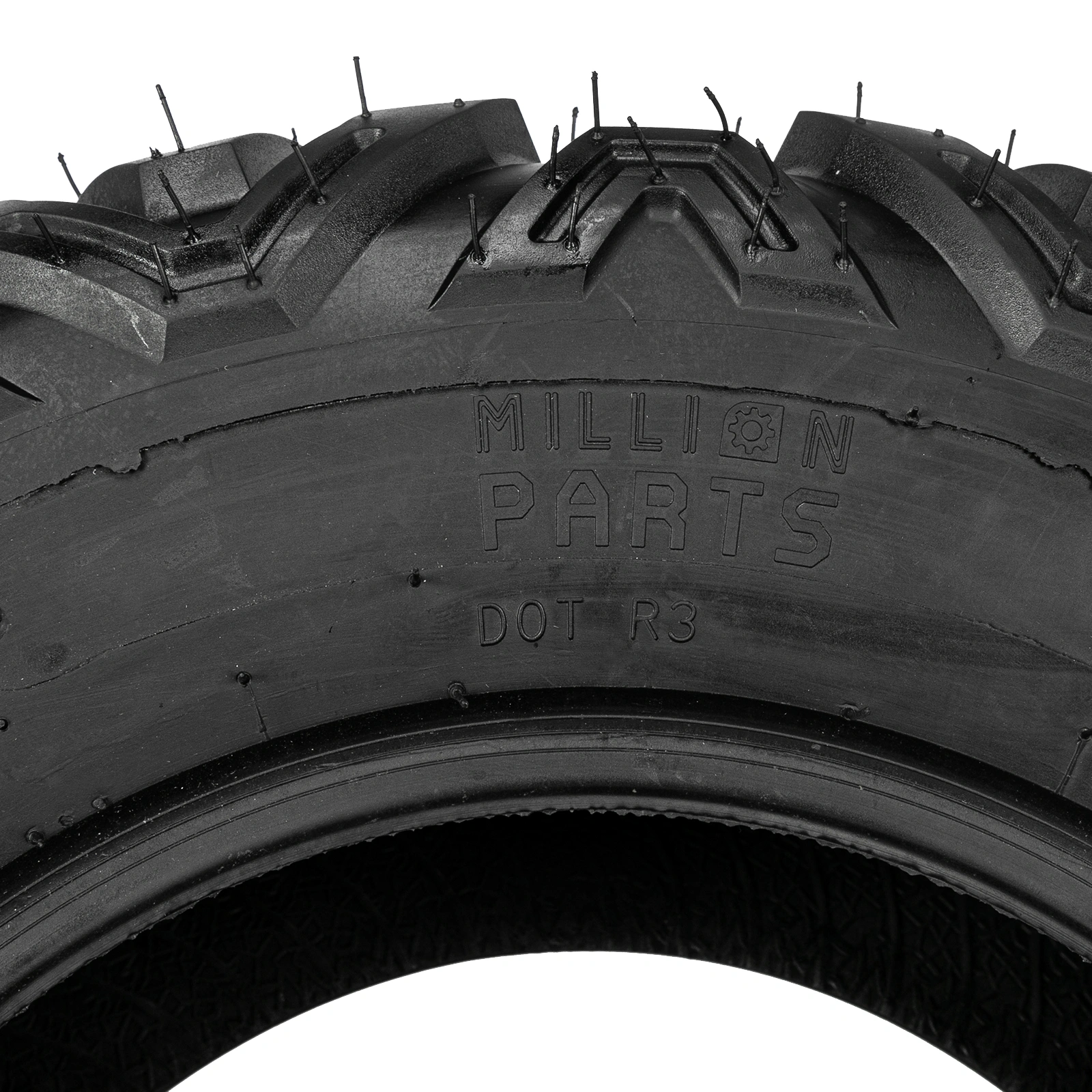 Complete Set of 4 All Terrain ATV UTV Tires 25x8-12 Front & 25x10-12 Rear 6PR Tubeless view 27