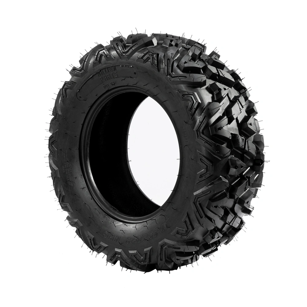 Complete Set of 4 All Terrain ATV UTV Tires 25x8-12 Front & 25x10-12 Rear 6PR Tubeless view 3