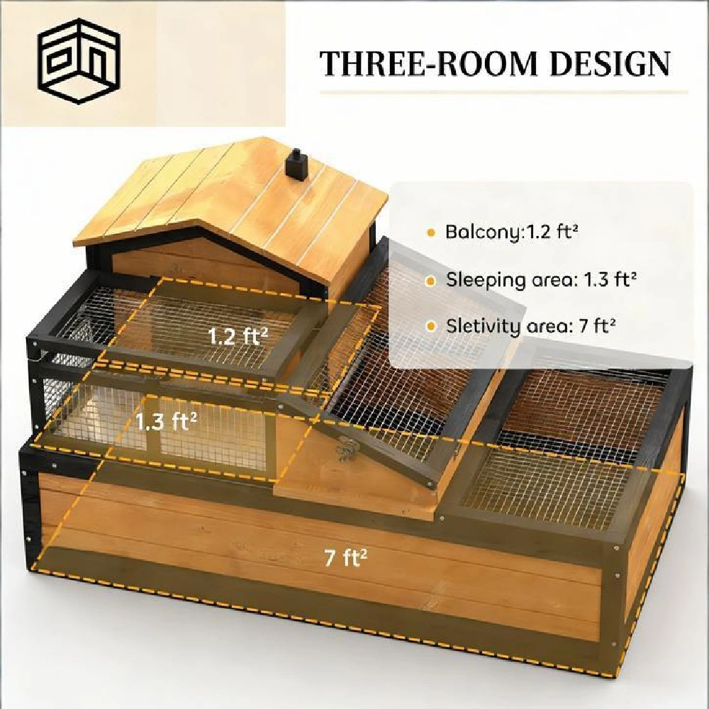 Premium Turtle Cage & Tortoise House, Secure Reptile Enclosure with Ventilation, Safe Shelter for Small Turtles and Tortoises view 5