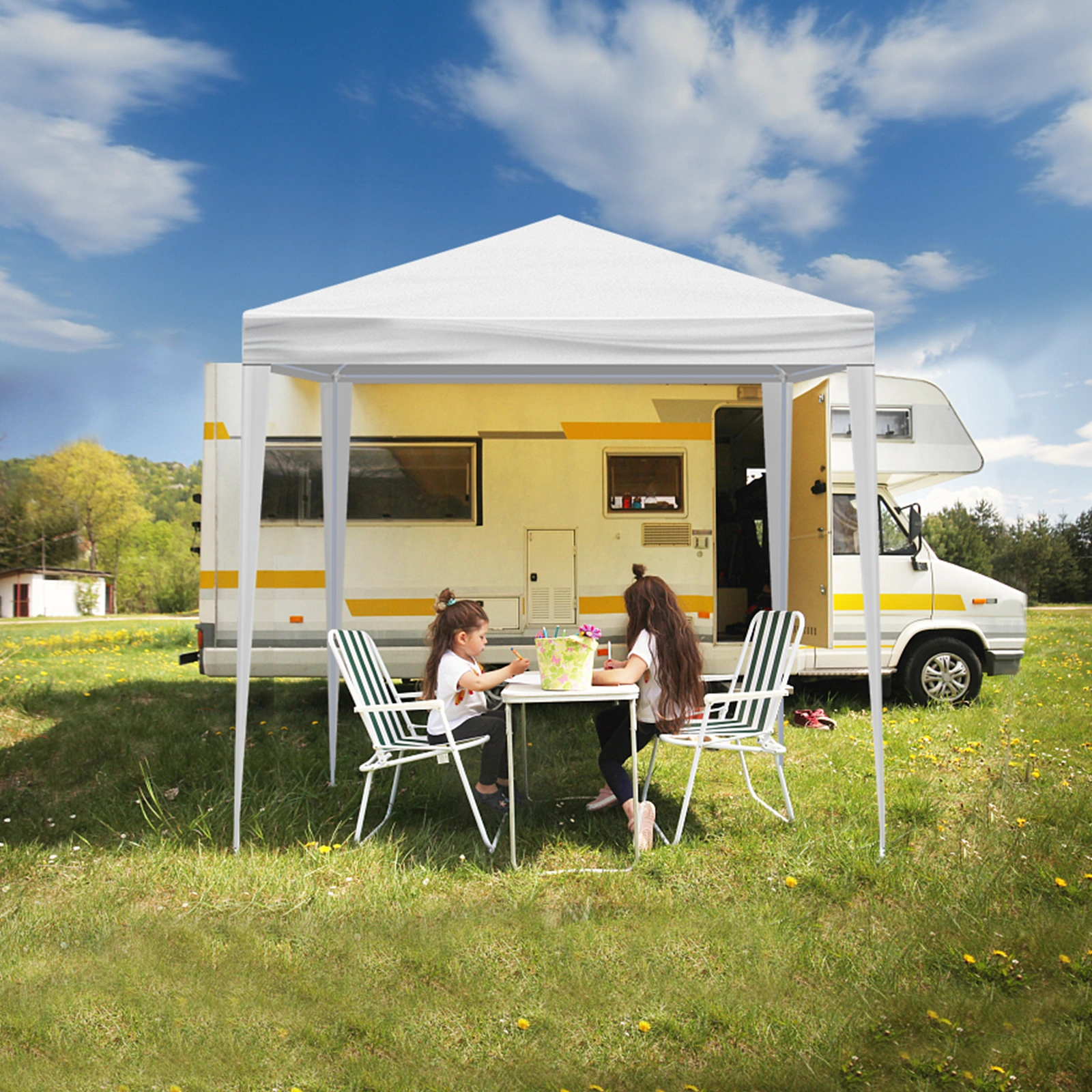 6.5x6.5FT Four Sides Portable Party Tent view 18