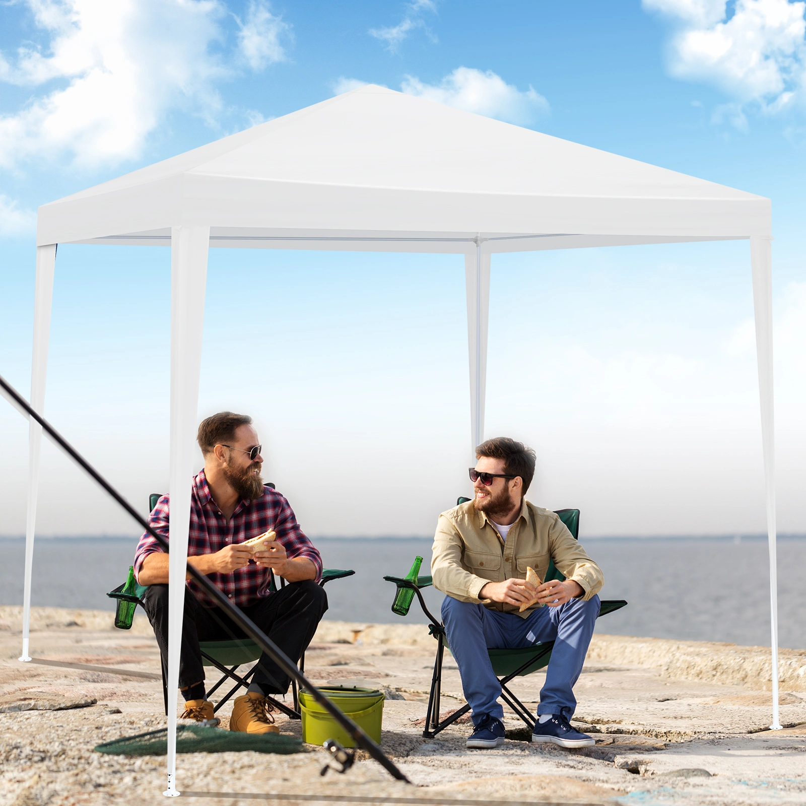 6.5x6.5FT Four Sides Portable Party Tent view 7