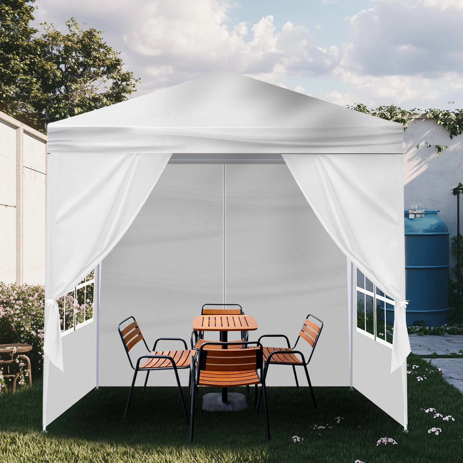 6.5x6.5FT Four Sides Portable Party Tent view 8
