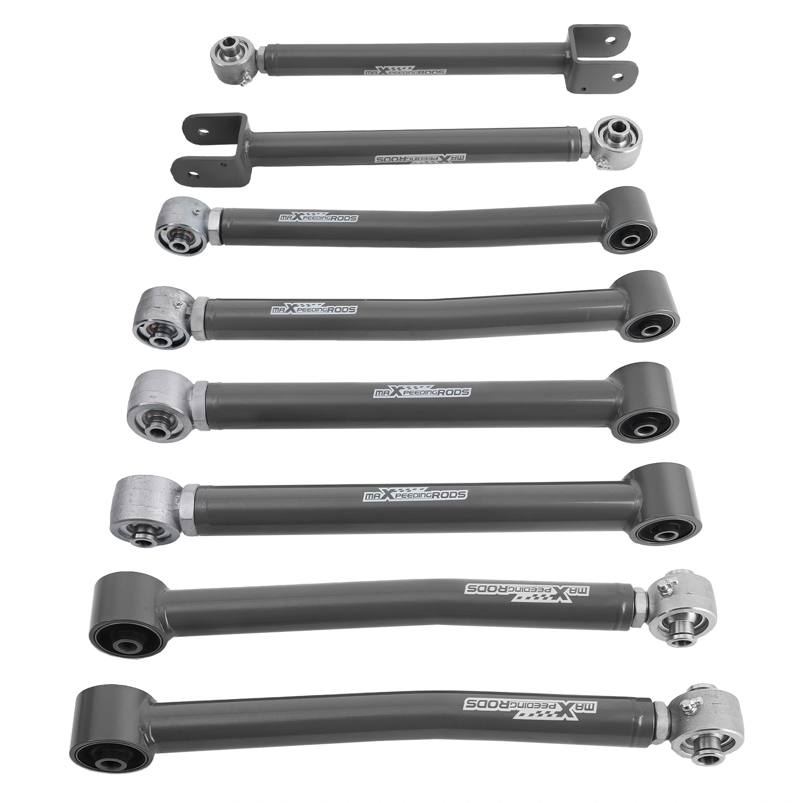 Full Set Adjustable Control Arms 0-6" Lift Fit for 2007-2018 Jeep Wrangler JK