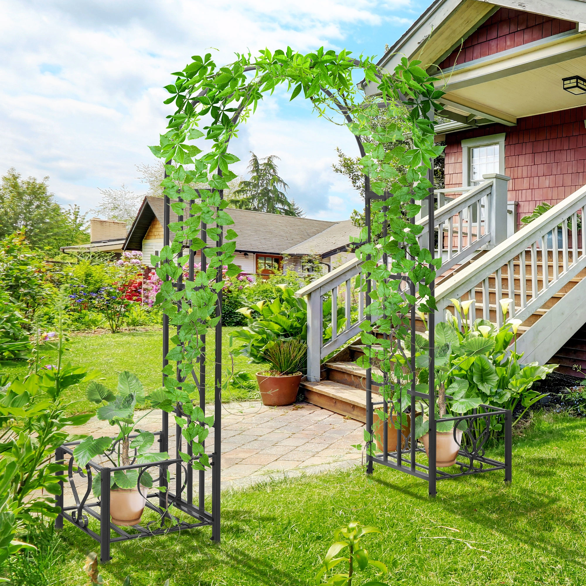 Metal Garden Arch Amazon ShippingProhibited by WalMart