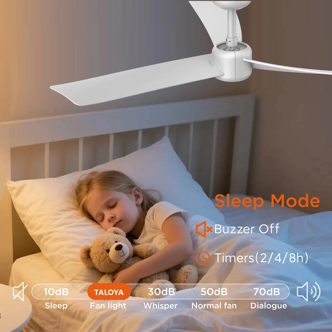 52 Inch Ceiling Fans with Lights Led Remote Control Low Profile Flush Mount for Living Room Bedroom Outdoor Patio,DC Motor,Reversible,Dimmable,Buzzer ON/Off, 3D-I3[Unable ship on weekends, TK/TEMU only for pickup, only TX10643 warehouse supports GOFO view 10