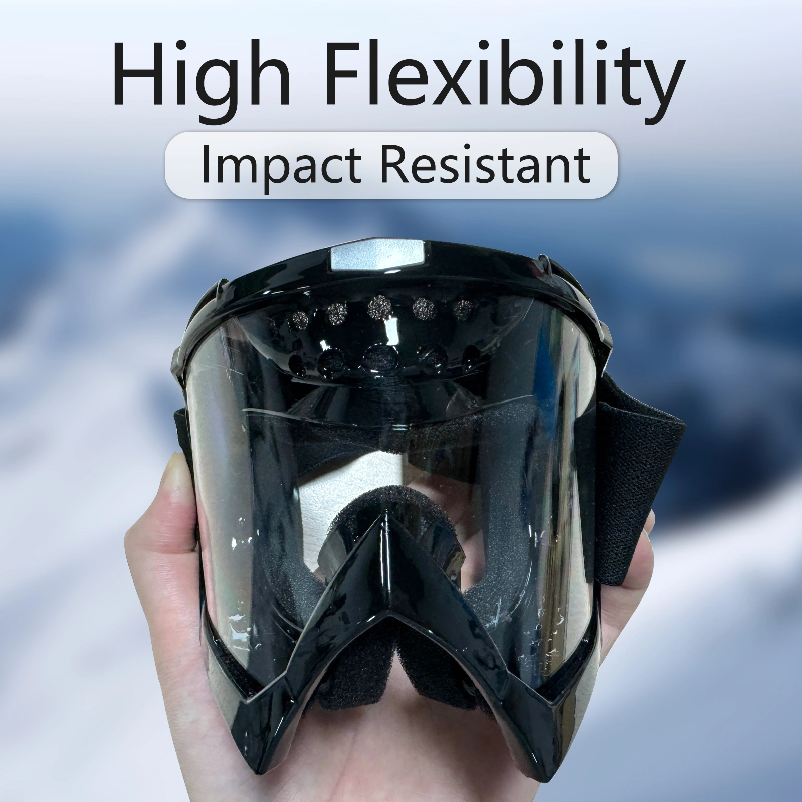 Windproof Anti-Scratch Dustproof Motorcycle Riding Goggles Ski Goggles Racing Goggles view 7