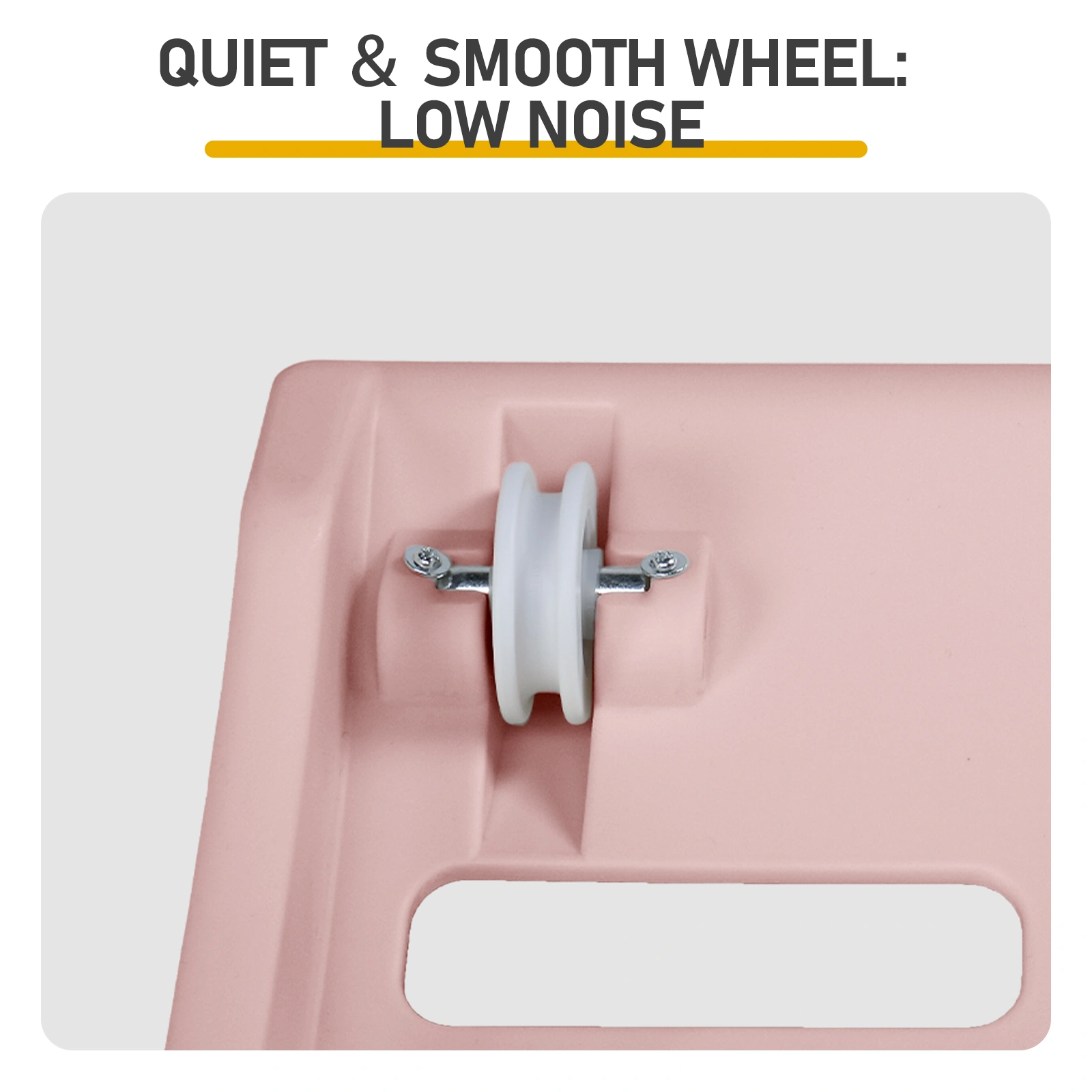 80*34*86CM Pink PP track connector assembly, circular design with green carpet + 1 cat teaser stick, 15kg cat treadmill view 11
