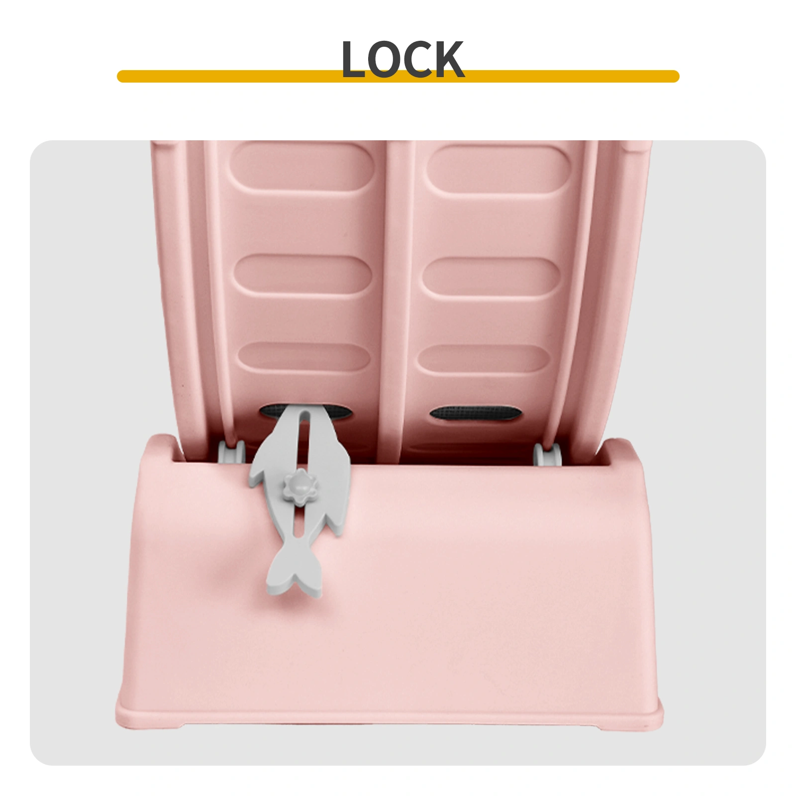 80*34*86CM Pink PP track connector assembly, circular design with green carpet + 1 cat teaser stick, 15kg cat treadmill view 6