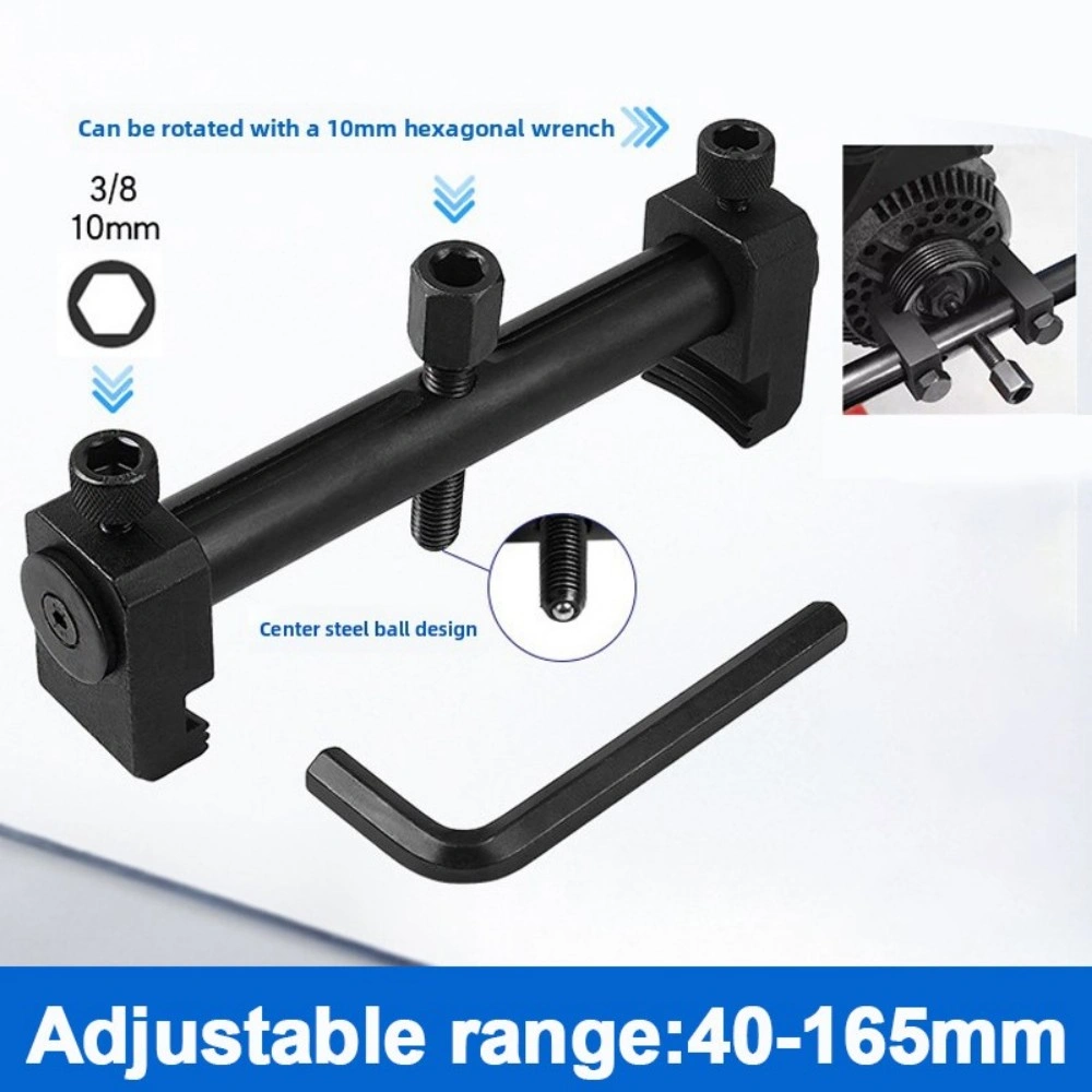 Universal Ribbed Drive Pulley Puller, Crankshaft Remover Tool for Garage Engine Maintenance view 3