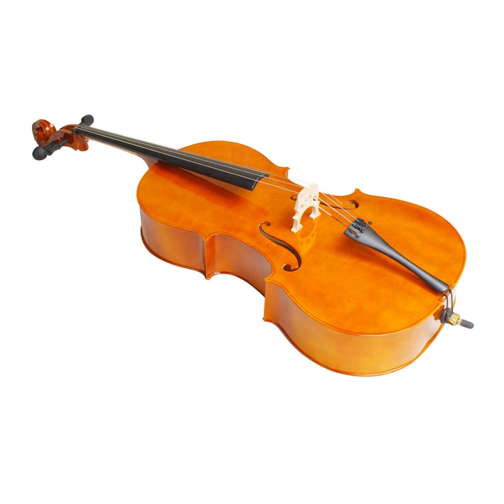 4/4 Full Size Cello Kit - Natural Wood Finish - Includes Cello Bag, Bow, Rosin & Bridge - Traditional Classical Instrument (138 characters) view 10