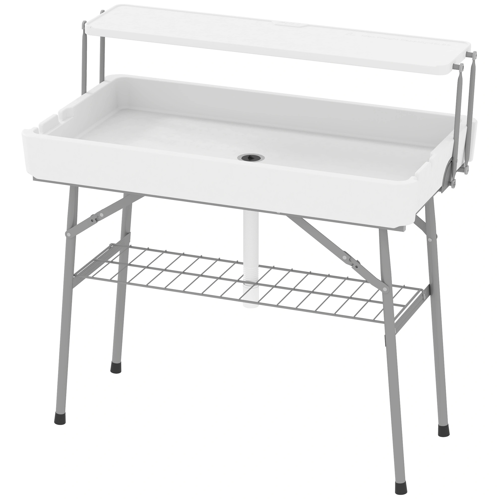 Portable Folding Camping Table Outdoor Dining Table Aluminum Lightweight for Picnic Hiking Travel