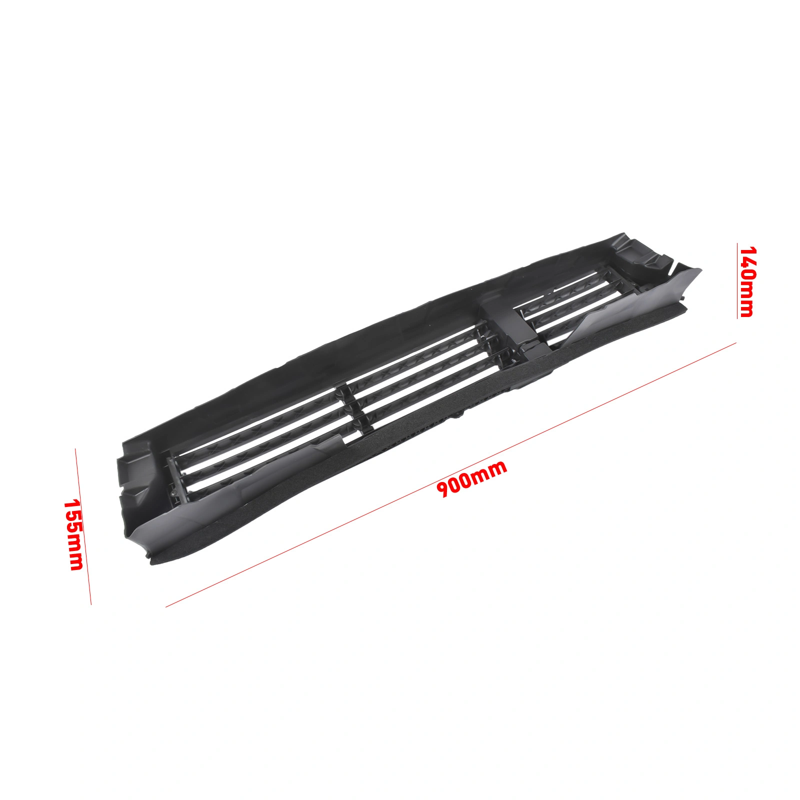 Plastic Radiator Shutter Assembly Fits for NissanRogue Sport Utility 1.5L L3 2.5L L4 2021-2023 Black 1Pc view 5