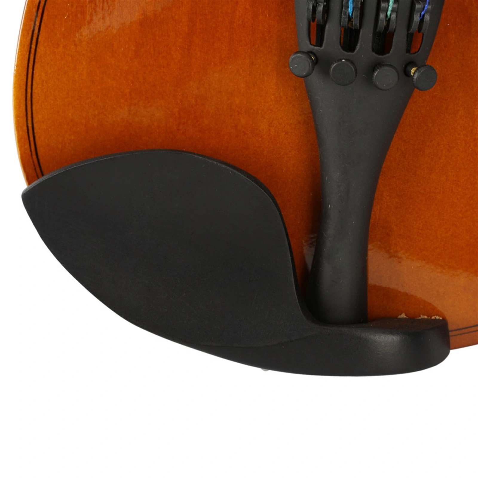 New 1/2 Acoustic Violin Case Bow Rosin Natural view 11