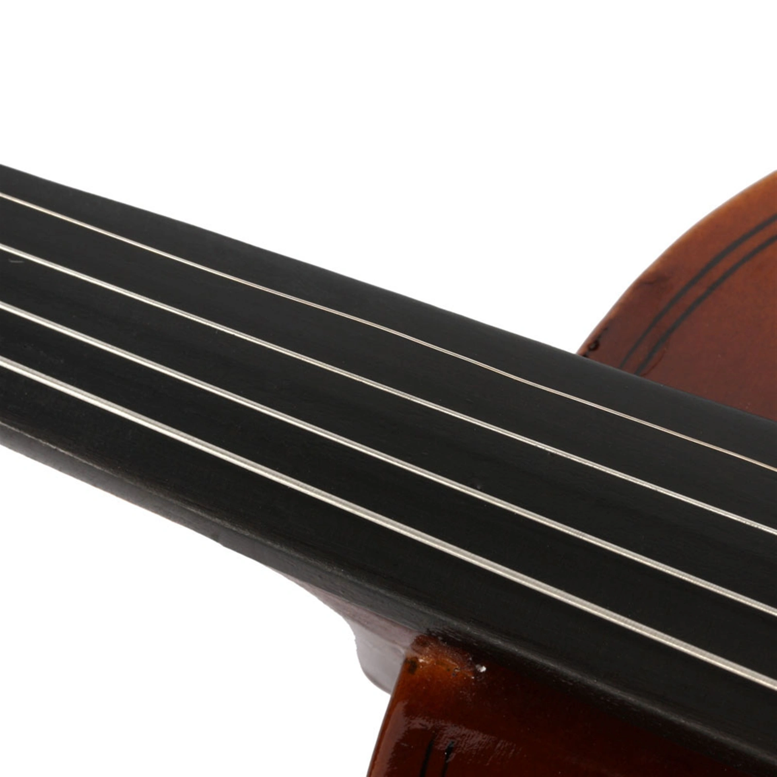 New 1/2 Acoustic Violin Case Bow Rosin Natural view 9