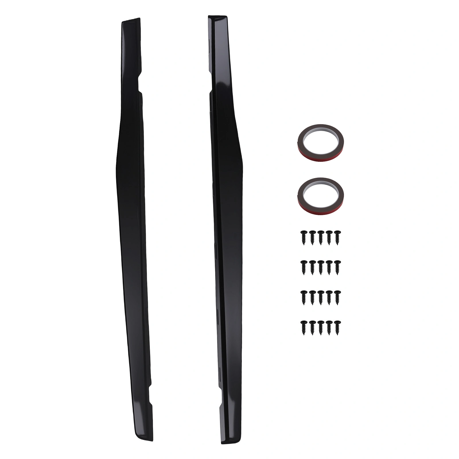 Black ABS Body Side Panel fit for Chevy Camaro SS LS LT 10-2015 Skirt Extension Set view 6