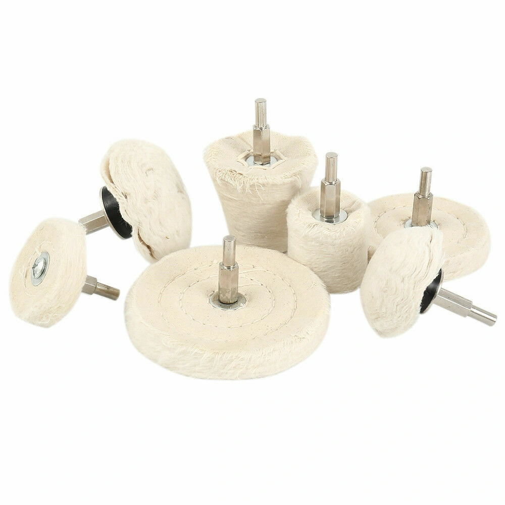 7Pcs Polishing Buffing Pads Mop Wheel Buffer Pad Drill Kit for Car Polisher view 3