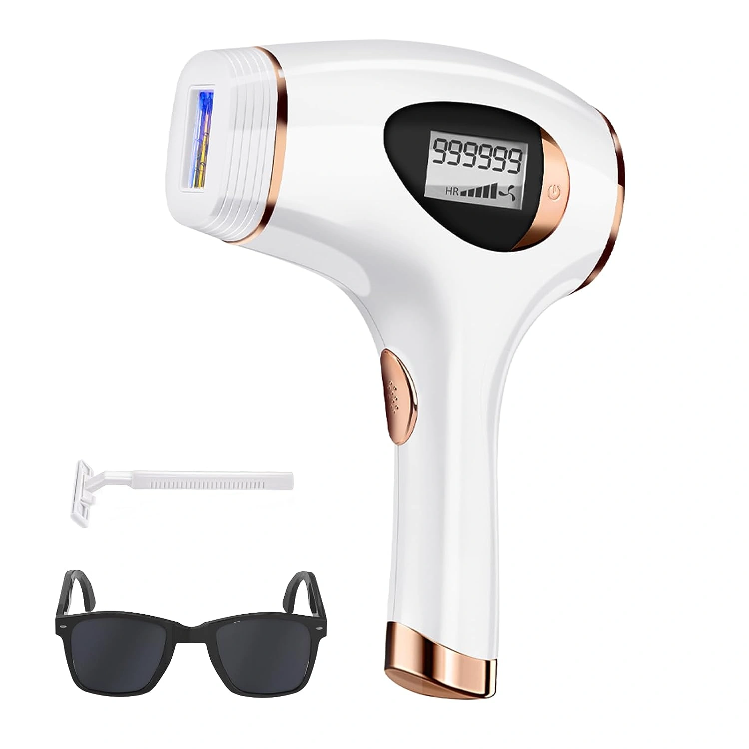 REDFMG IPL Hair Removal Device for Women, Ice Cooling Painless Permanent Hair Remover for Body & Face, Hair Reduction