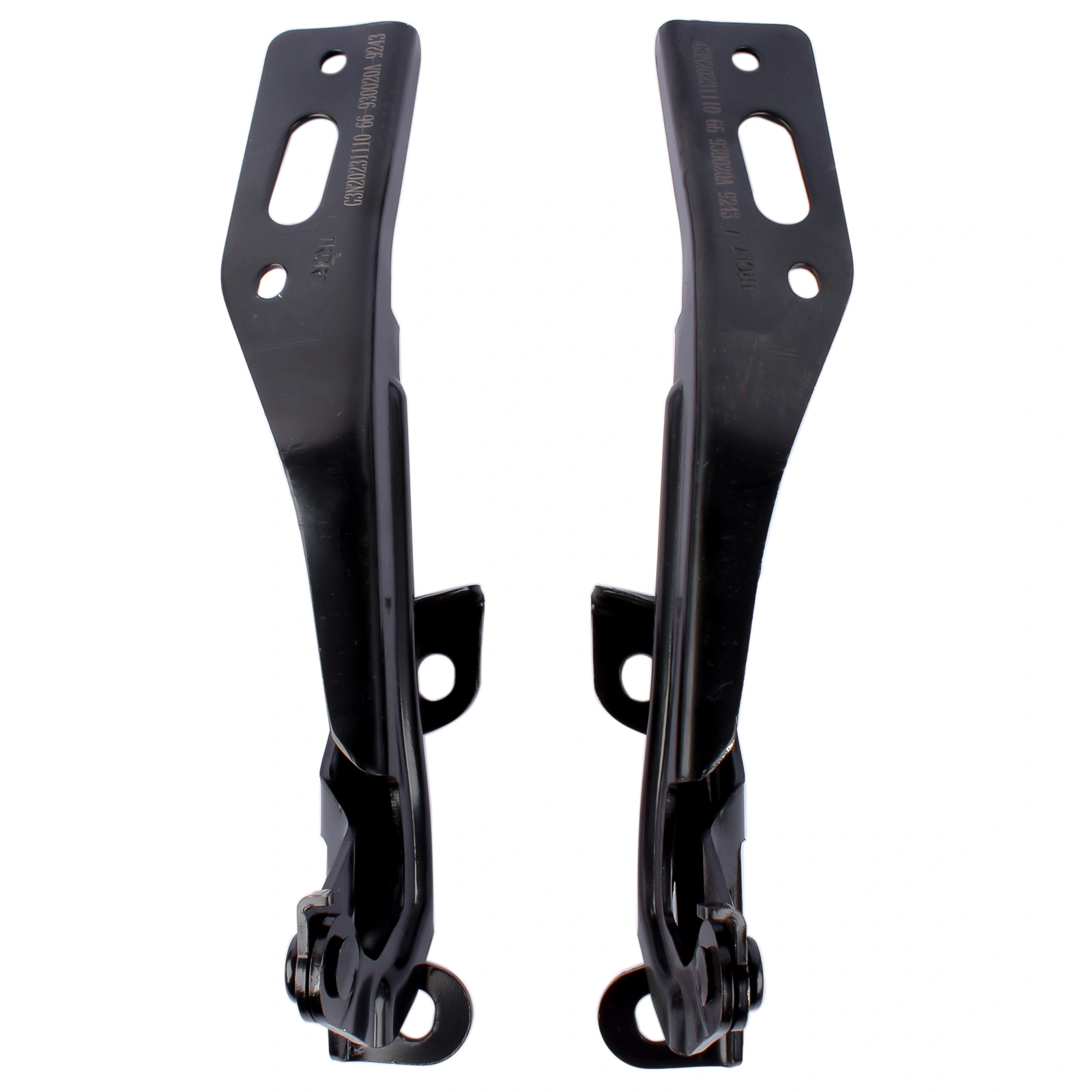 Set of 2 Hood Hinges Left & Right HO1236127 HO1236128 Fit for Honda Civic 2012-2015 60120-TR0-A00ZZ 60170-TR0-A00ZZ view 3