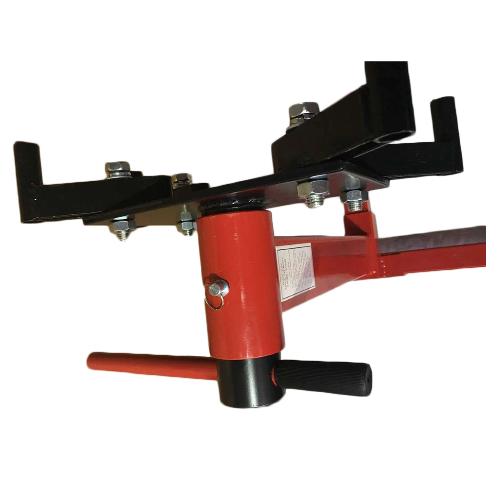 New Shop Engine Stand 1000lb Pro Hoist Automotive Lift Rotating 4 Leg Type Motor Red view 5