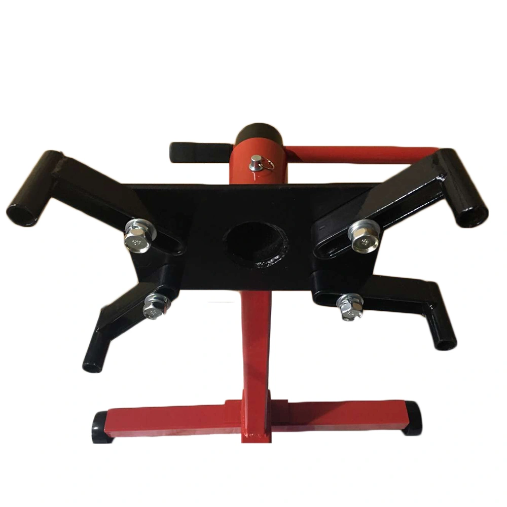 New Shop Engine Stand 1000lb Pro Hoist Automotive Lift Rotating 4 Leg Type Motor Red view 6