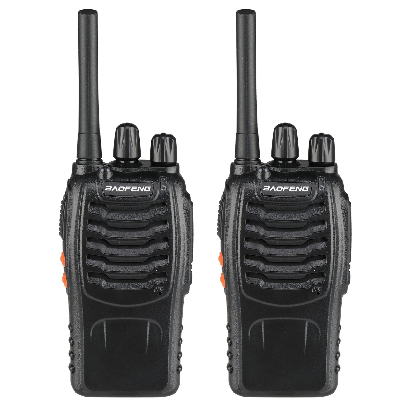 BF-88E Walkie Talkie 1500mAh EU Standard Black Ultra-long Standby Two-way Radio view 2