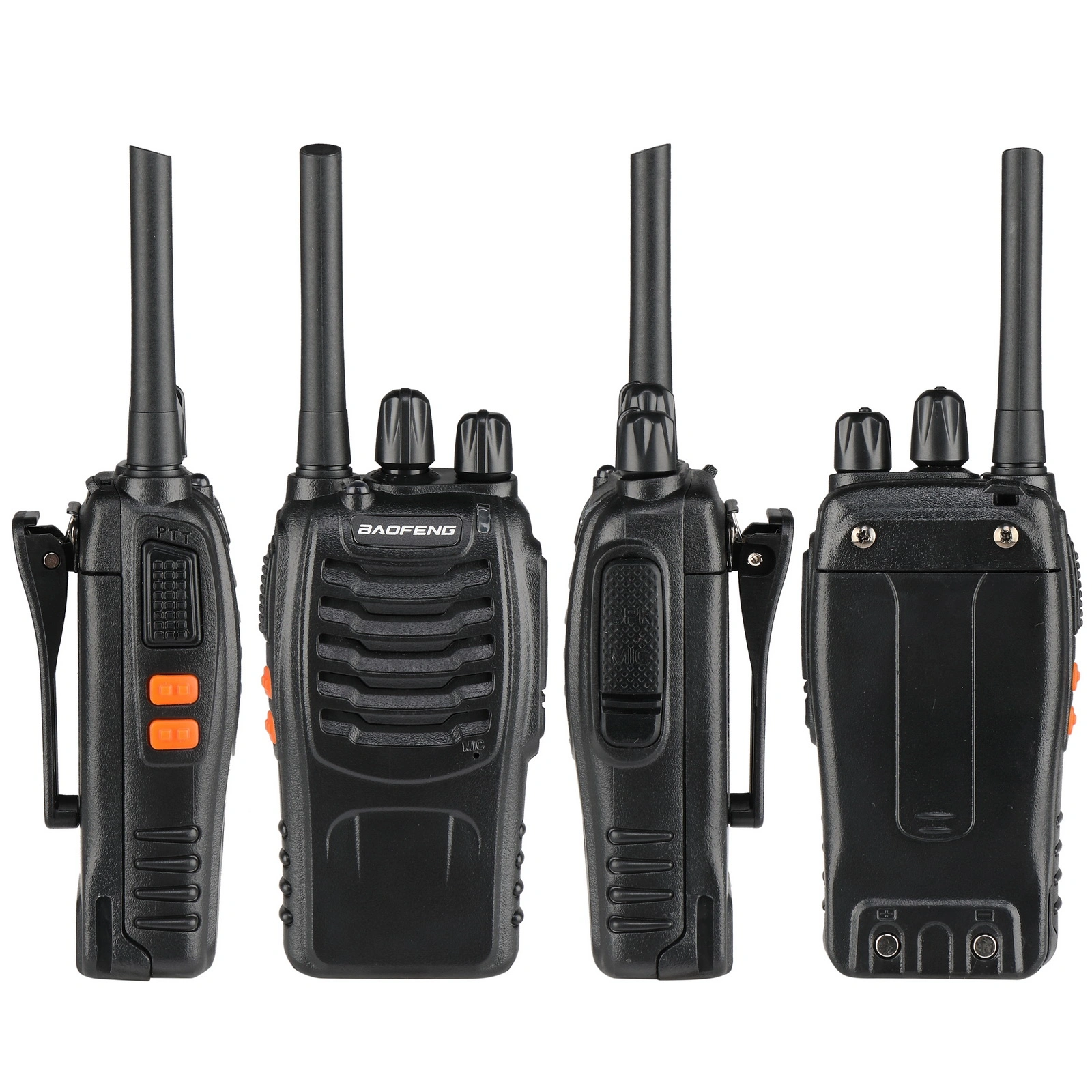 BF-88E Walkie Talkie 1500mAh EU Standard Black Ultra-long Standby Two-way Radio view 27