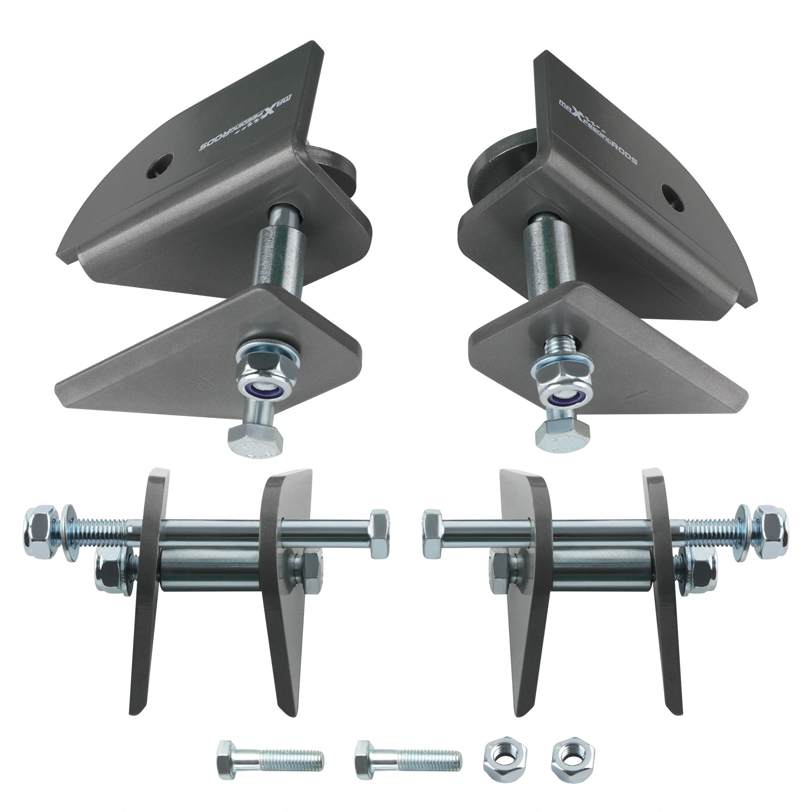 Front & Rear 2" Full Lift Kit fit for Polaris RZR 570 2012-2022 Zinc Plating view 6