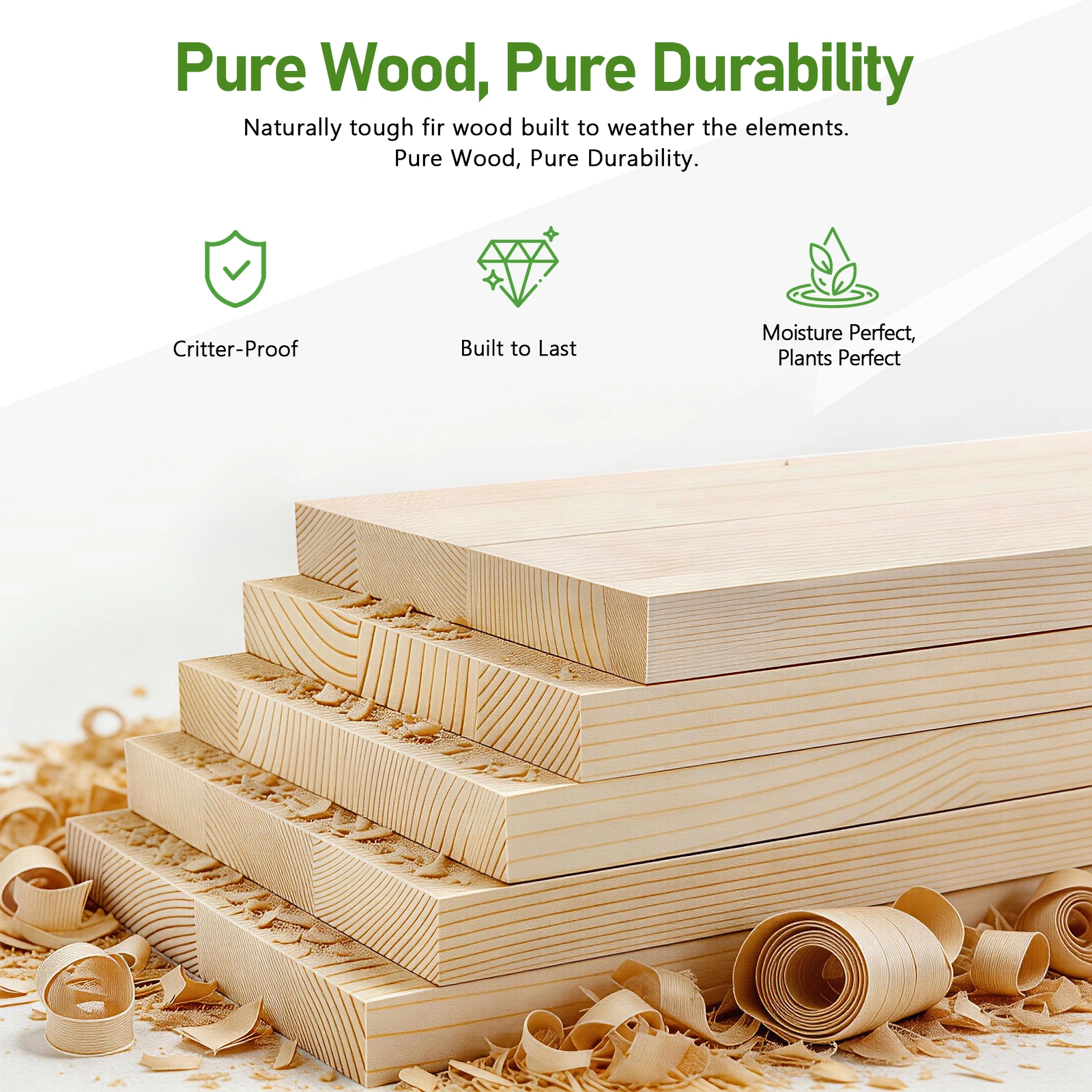 119*57*76cm Wood Planting Frame Tall Foot Type(SAME AS 72665270) view 16