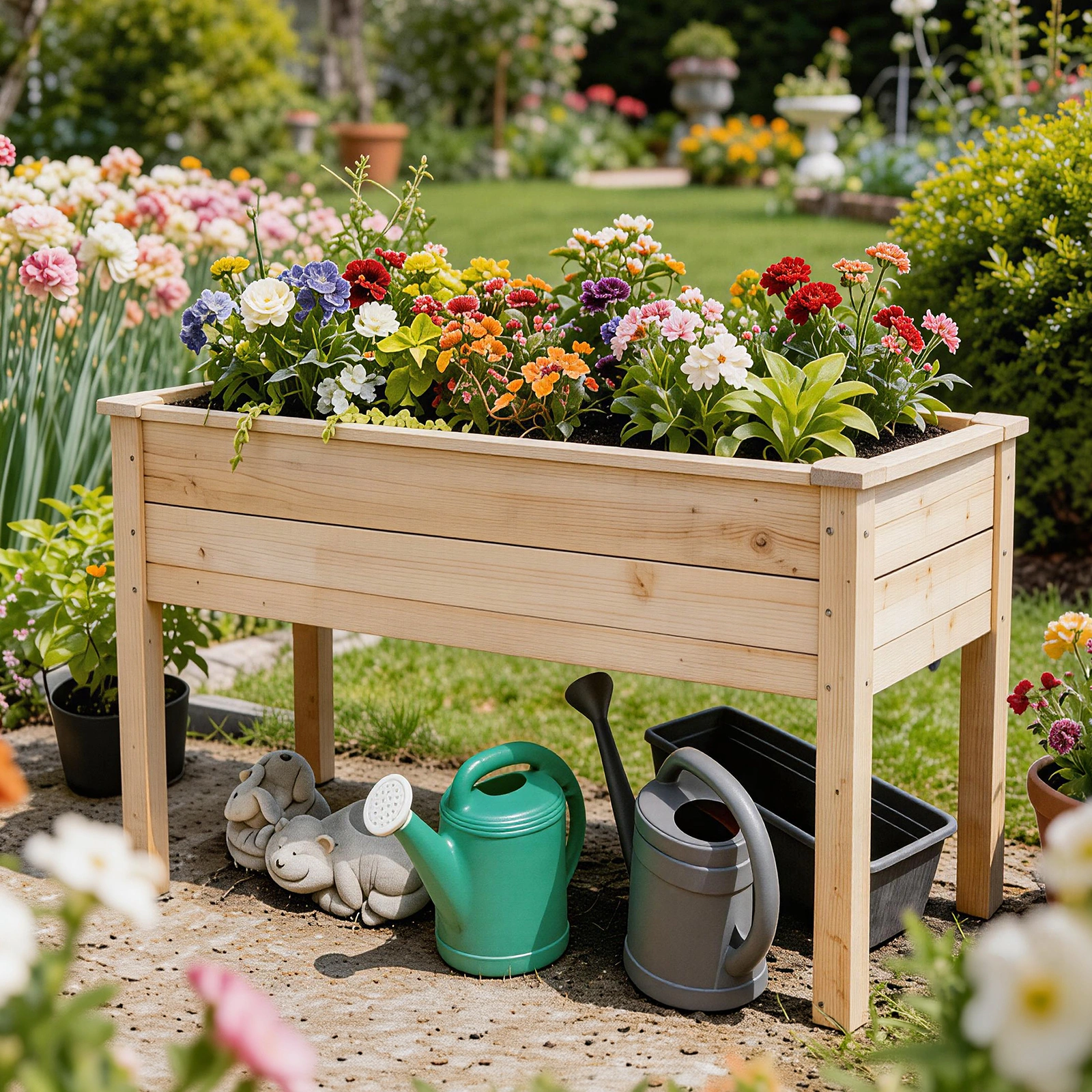 119*57*76cm Wood Planting Frame Tall Foot Type(SAME AS 72665270) view 22
