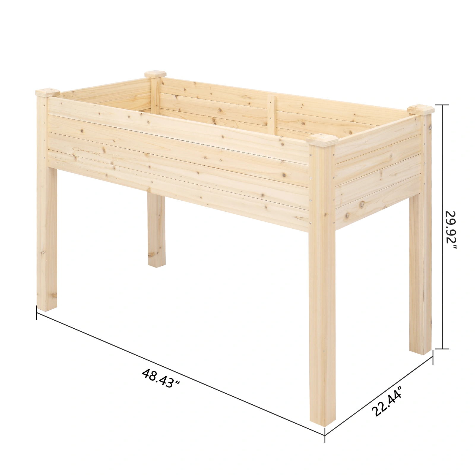 119*57*76cm Wood Planting Frame Tall Foot Type(SAME AS 72665270) view 3