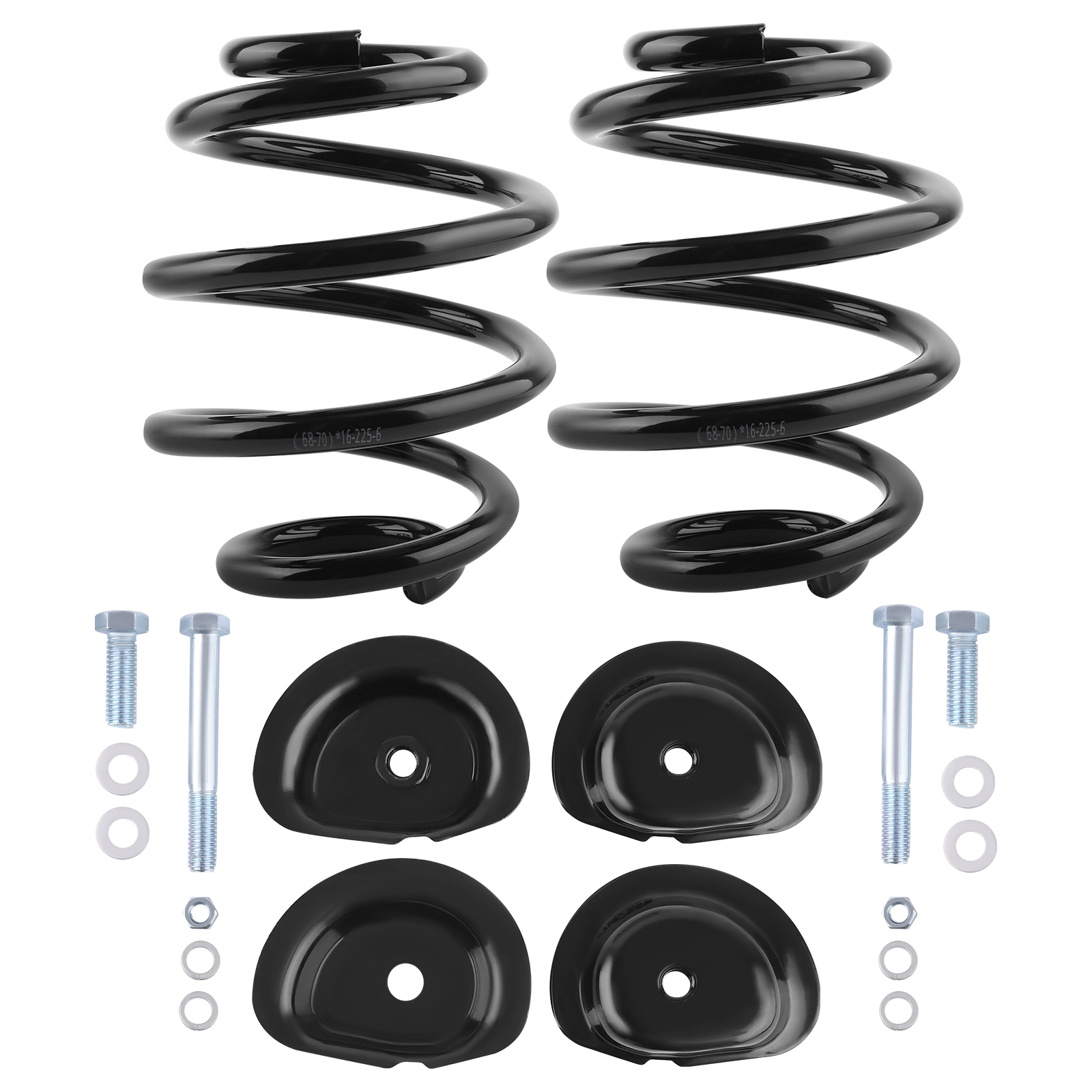 5" Drop Rear Lowered Coil Springs Fit For GMC C15 1960-1972 Fit For Chevy C10 1960-1972