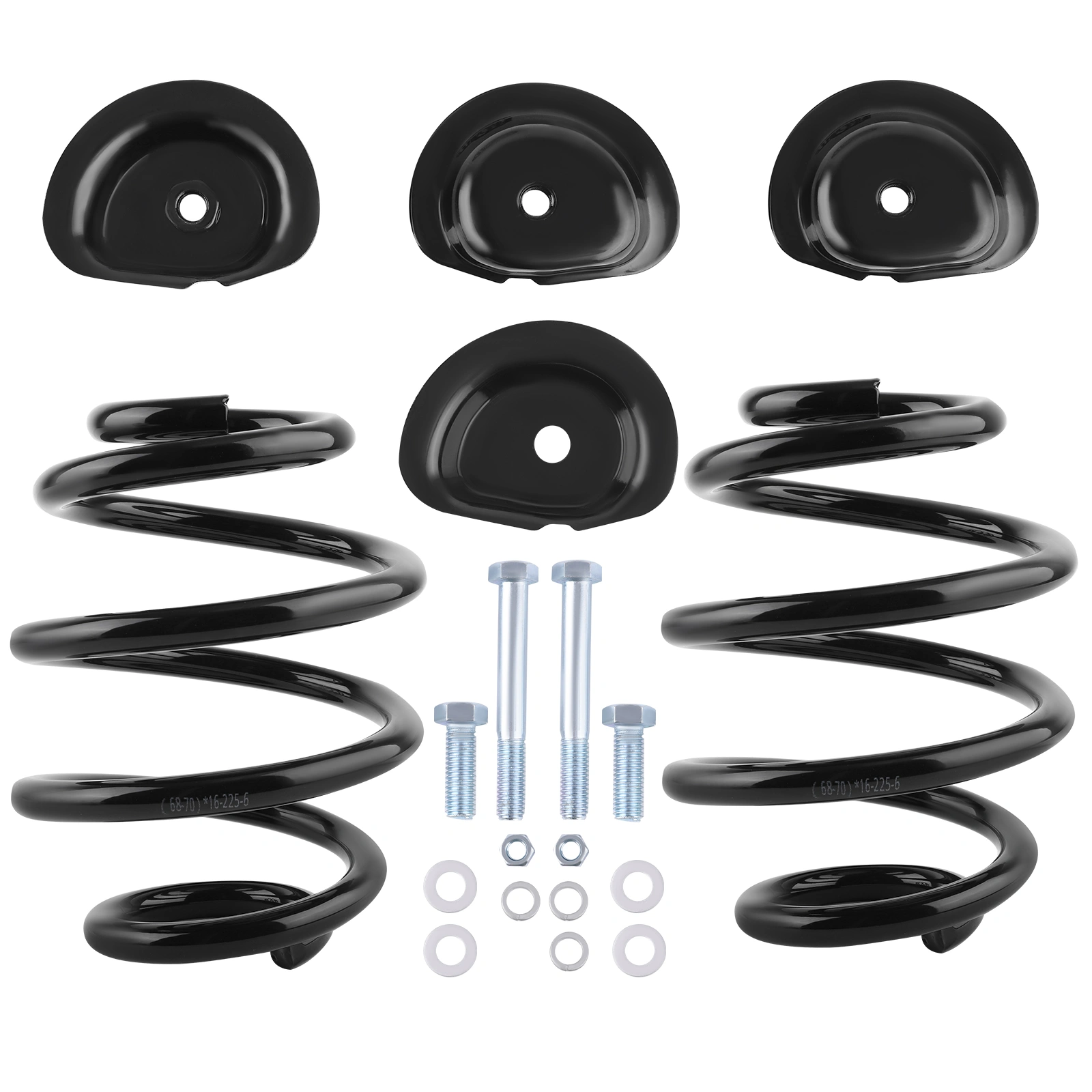 5" Drop Rear Lowered Coil Springs Fit For GMC C15 1960-1972 Fit For Chevy C10 1960-1972 view 2