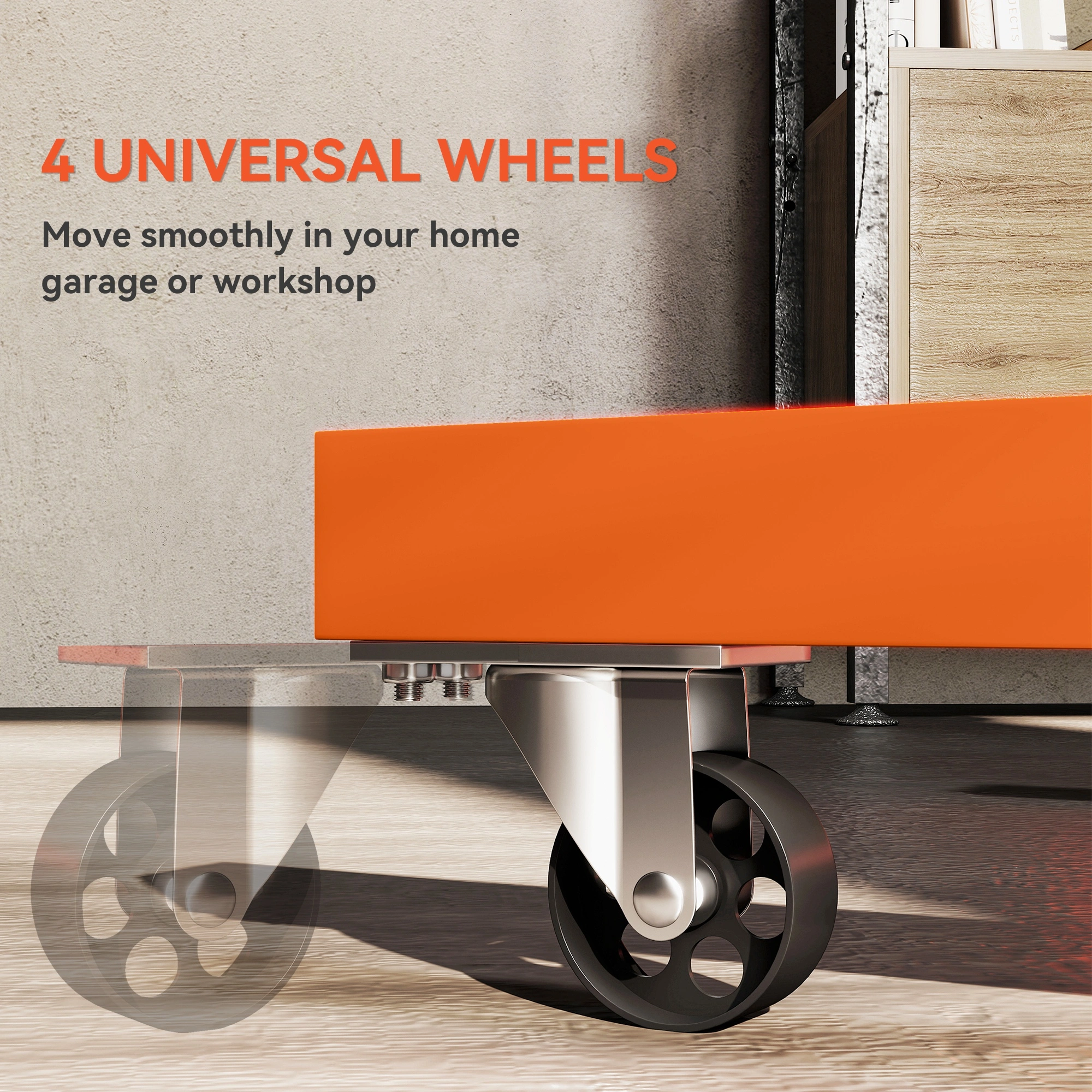 Heavy Duty Engine Stand, Adjustable Repair Lift, Universal Compatibility view 4
