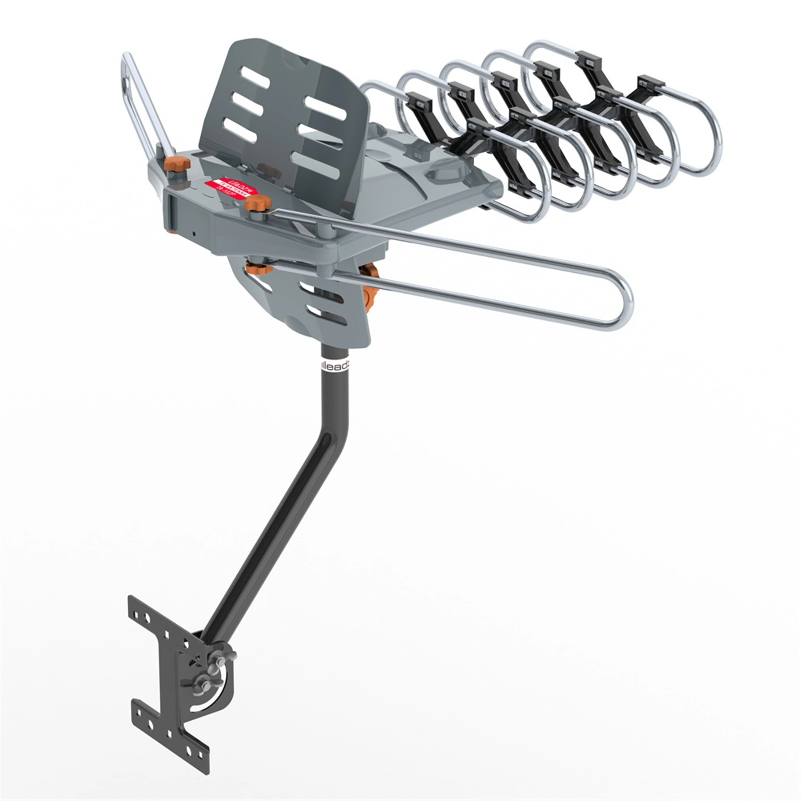360° Dual Band Outdoor Antenna 28-36dB Gain UV Resistant with US Plug view 20