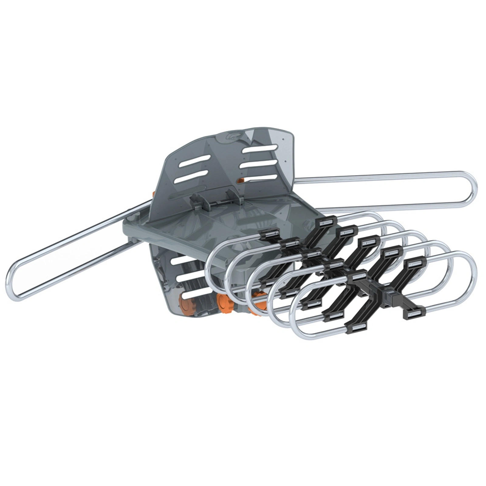 360° Dual Band Outdoor Antenna 28-36dB Gain UV Resistant with US Plug view 22