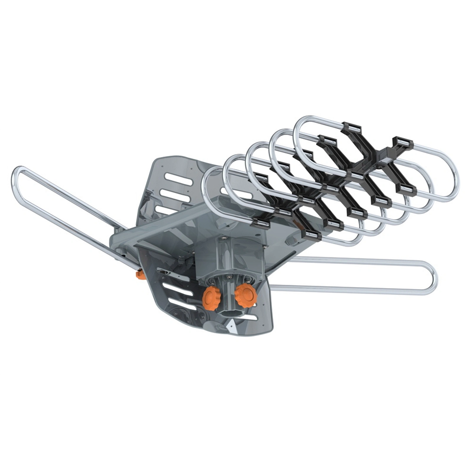 360° Dual Band Outdoor Antenna 28-36dB Gain UV Resistant with US Plug view 23